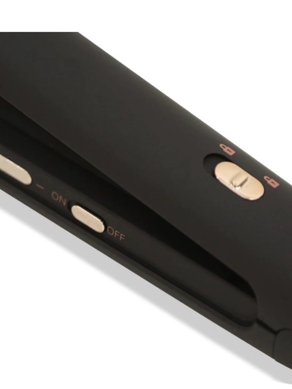 FoxyBae Rose Gold Cordless Wireless Flat Iron Hair Straightener NIB